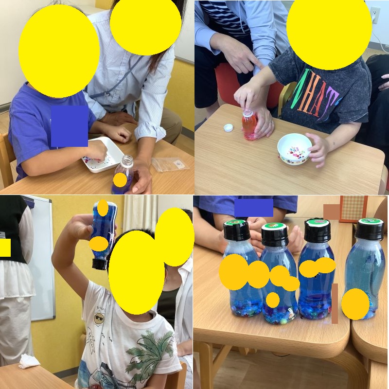 ハビー大宮大栄橋教室　センサリーボトルイベント